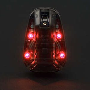HEL-STAR 6 GEN III helmet marker - Black/Red