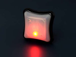 HELMET MARKER LIGHT (BLACK/RED)