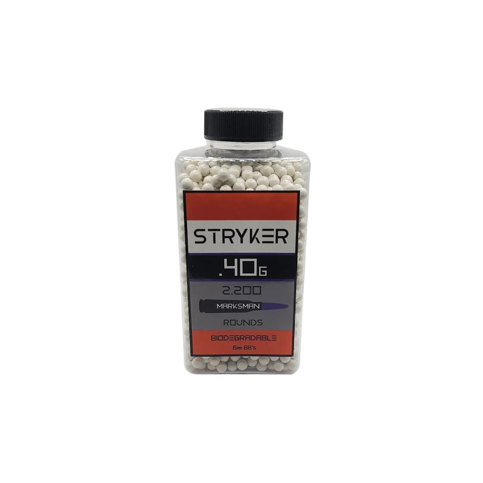 (BIO_.40 GRAM STRYKER BB'S (2200)