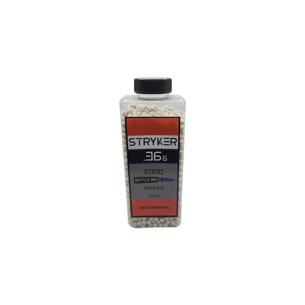(BIO_ .36 GRAM STRYKER BB'S (3000)
